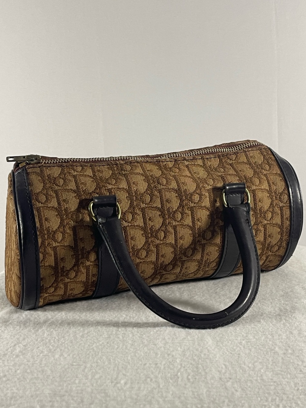 Authentic Vintage 1970s Christian Dior Trotter Boston Bag 10in